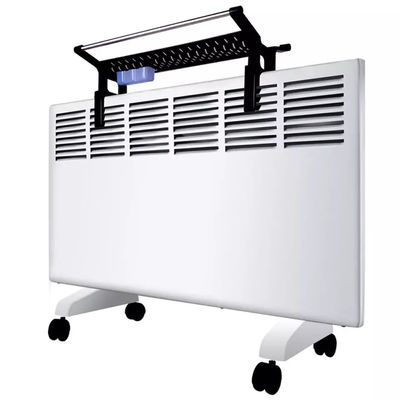 White Bathroom Home Electric Heaters 2kw Convector Heater Wall Mounted OEM