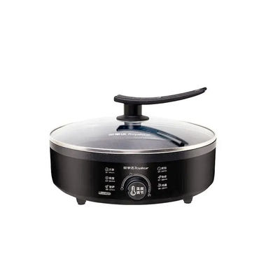 1300w Round Electric Saucepan Skillet Crepe Pancake Appliance