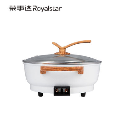 30cm Chinese Electric Hot Pot Steamboat Divider 5L Double Flavor