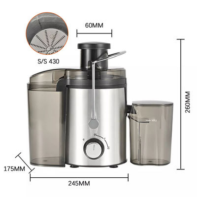 47-60RPM Vertical Slow Masticating Home Electric Blender Mixer Machine With 3.2&quot; Big Mouth