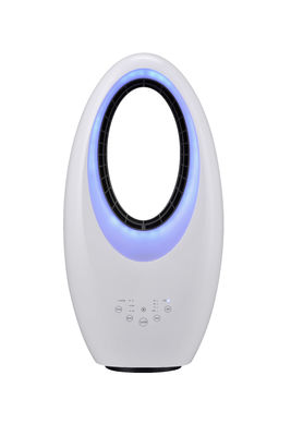 Streamlined Air Cooler Oscillating Bladeless Tower Fan With Humidify Function
